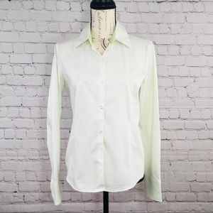 George Stretch Blouse Dress Long Sleeve Shirt 4-6